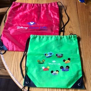 Disney Cruise Line Drawstring Bags